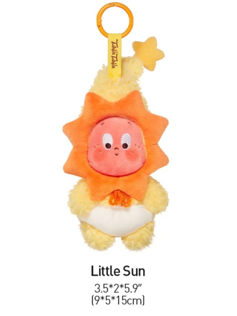 NWT We are Twinkle Twinkle Series - Plush Pendant (Little Sun)